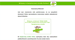Desktop Screenshot of klient.poltax.waw.pl